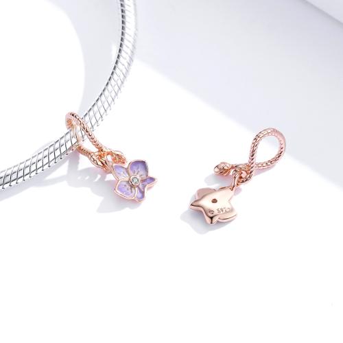 Сребърен Талисман Незабравка