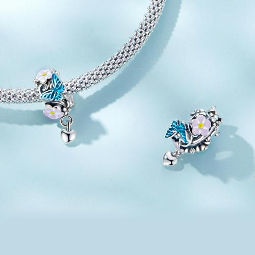 Сребърен Талисман Пеперудена Пролет