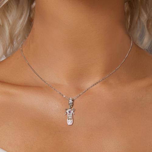 Сребърен Талисман Балетна Обувка