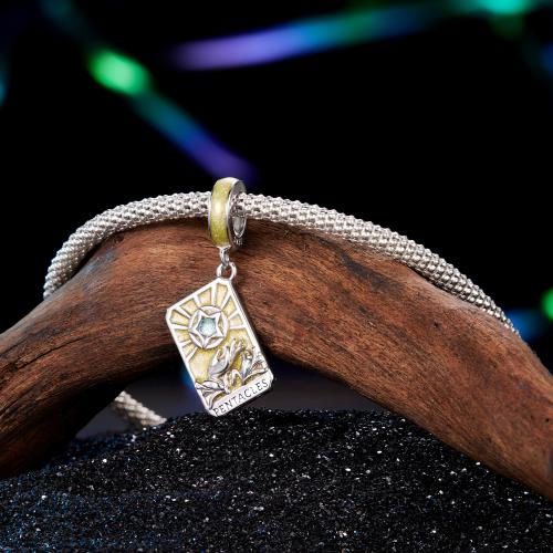 Сребърен Талисман Tarot Card – The Pentacles