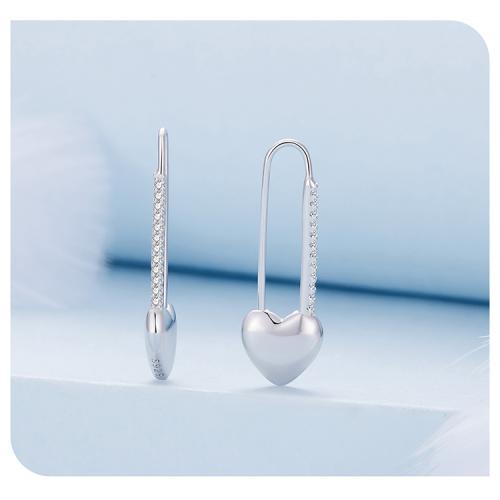Сребърни обеци игла Lois