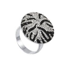 Сребърен пръстен с кристали от Sw® SP601Crystal