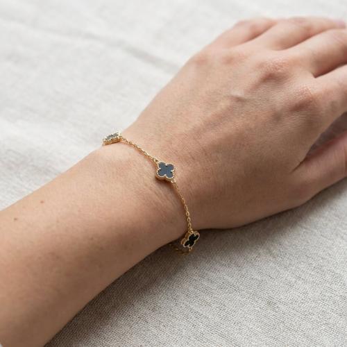 Златна гривна Black Versay-mini