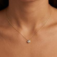 Златно колие Нежен Циркон