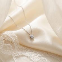 Златно колие Нежен Циркон