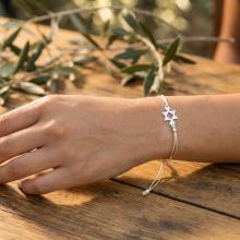 Гривна с конец и сребърен елемент Канатица Гривна с конец и сребърен елемент Канатица