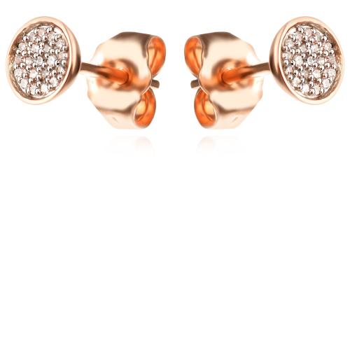 Златни обеци с Диаманти