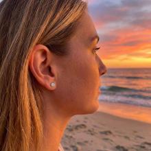 Златни обеци с Диаманти