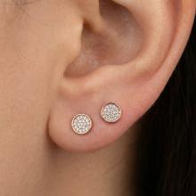 Златни обеци с Диаманти