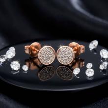 Златни обеци с Диаманти