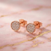 Златни обеци с Диаманти