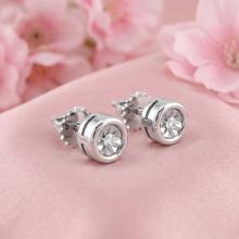 Златни обеци с Диаманти Амая Златни обеци с Диаманти Амая