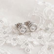 Златни обеци с Диаманти Амая Златни обеци с Диаманти Амая