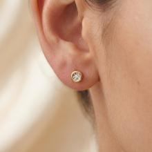 Златни обеци с Диаманти Амая Златни обеци с Диаманти Амая