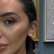 Златни обеци с Диаманти Амая