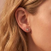 Златни обеци с Диаманти Амая