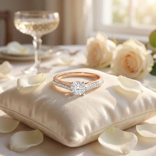 Диамантен годежен пръстен Elizabeth