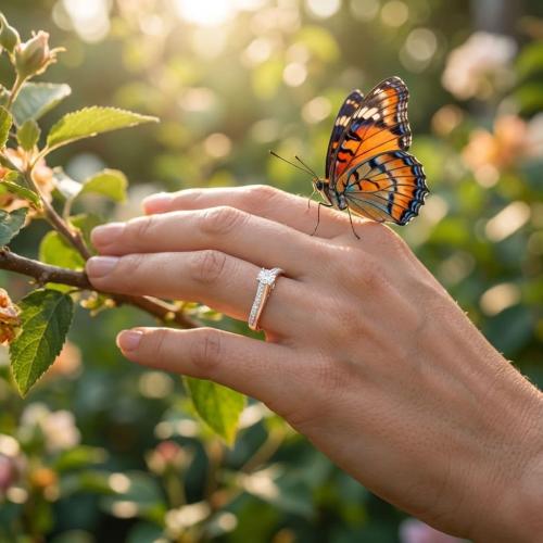 Диамантен годежен пръстен Elizabeth