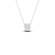 Златно колие с диамант