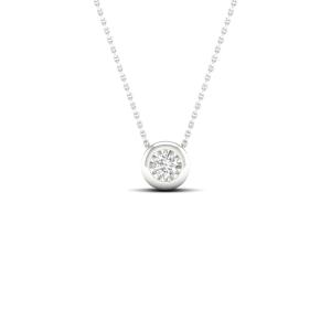 Златна висулка с диамант-0.07ct