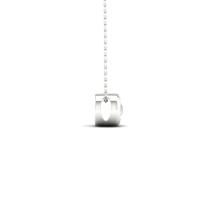 Златна висулка с диамант-0.07ct