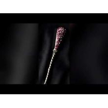 Сребърна лъжица с кристали от Sw® L1 Saphhire, Light Saphhire, Crystal