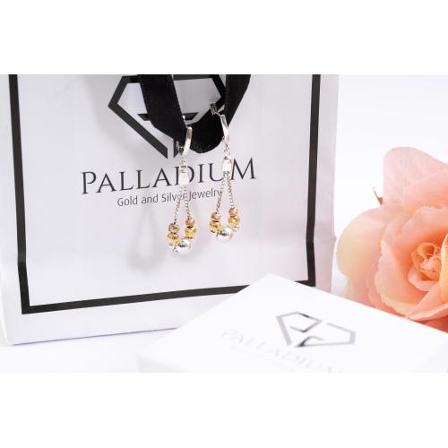 Сребърни обеци 7364