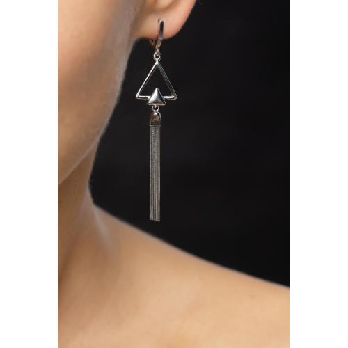 Сребърни обеци 7362