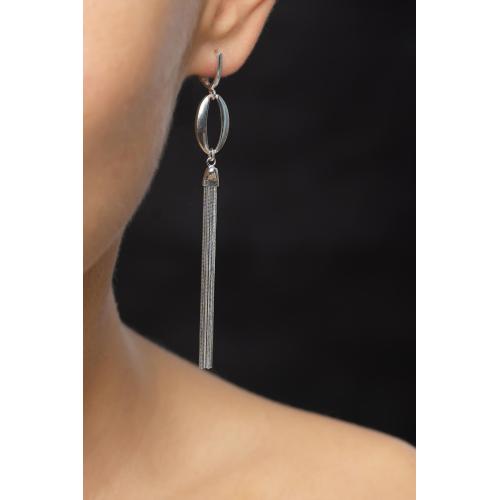 Сребърни обеци 7354