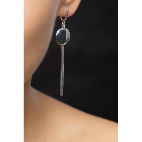 Сребърни обеци 7352