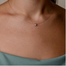 Златно колие Нежен Циркон на корда